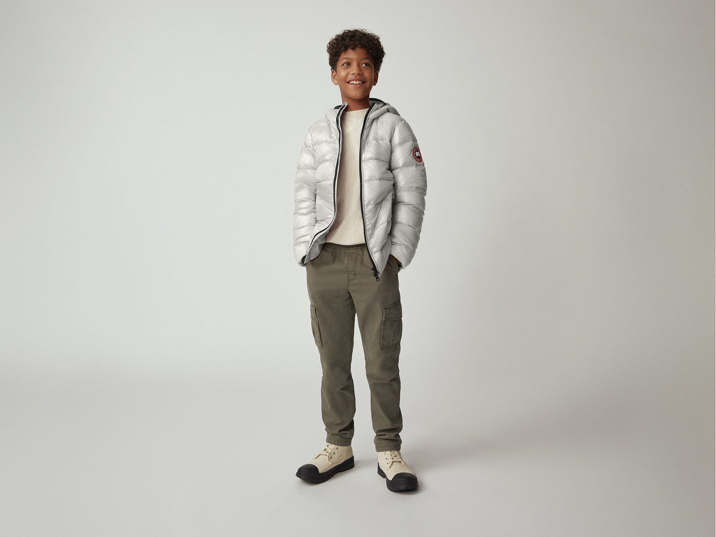 Canada Youth Crofton Hoody - SilverBirch - Princess and the Pea