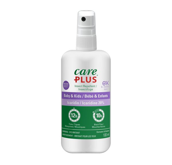 Care Plus® Insect Repellent - Icaridin Spray Kids and Baby - 100ml - Princess and the Pea