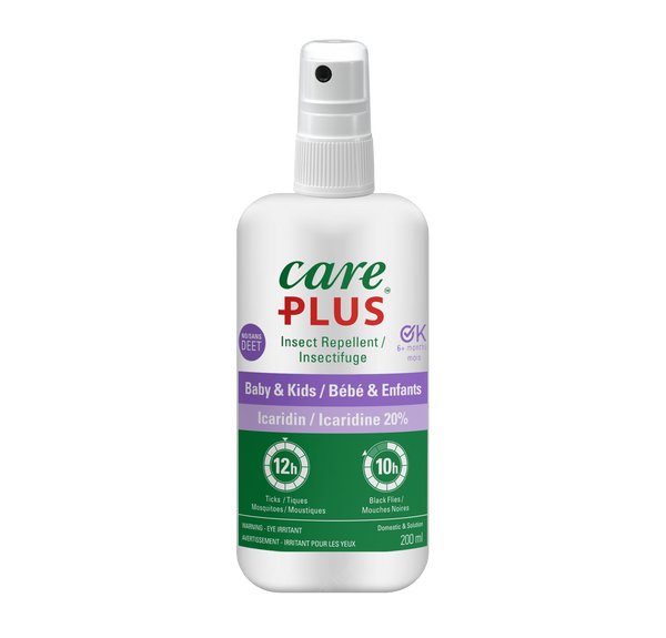 Care Plus® Insect Repellent - Icaridin Spray Kids and Baby - 200ml - Princess and the Pea