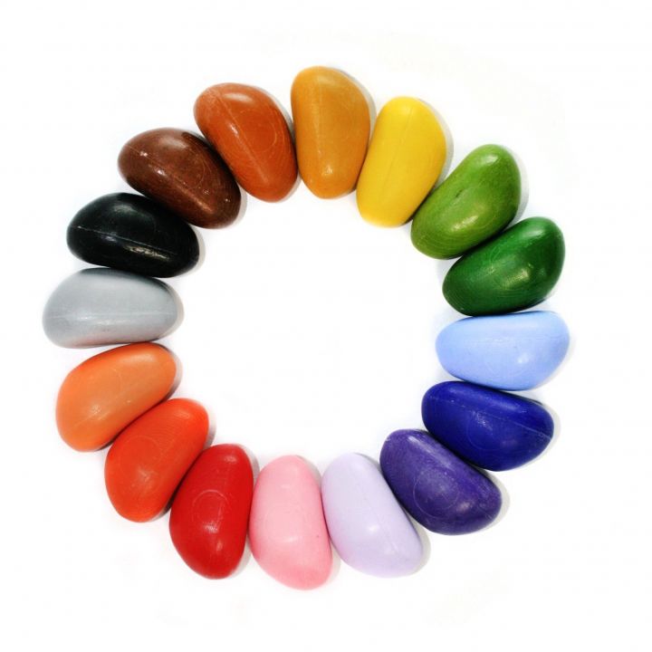 Crayon Rocks - 16 Colors - Princess and the Pea