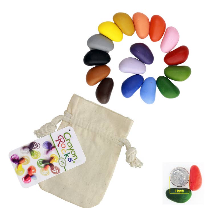 Crayon Rocks - 16 Colors - Princess and the Pea