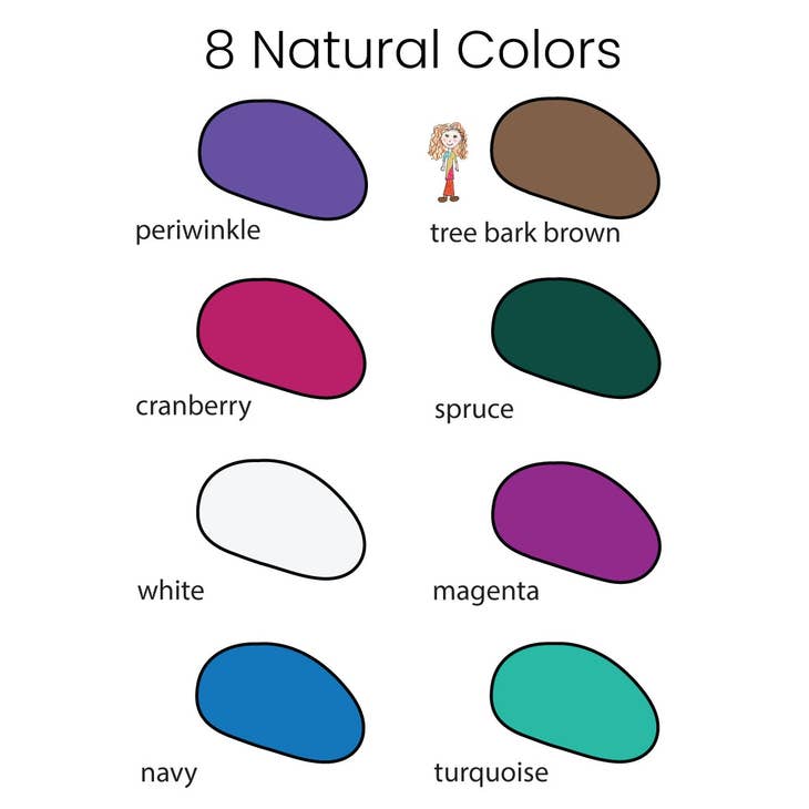 Crayon Rocks - 24 Colors - Princess and the Pea