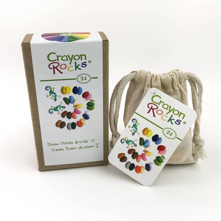 Crayon Rocks - 24 Colors - Princess and the Pea