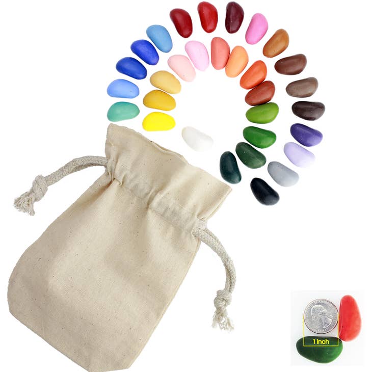 Crayon Rocks - 32 Colors - Princess and the Pea