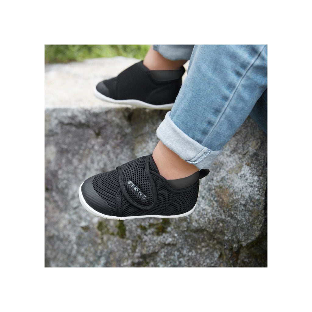Cruiser Breathable (Early Walking) Shoes - Black - Princess and the Pea