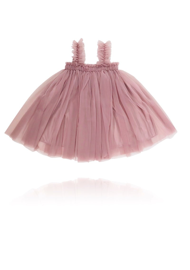 DOLLY by Le Petit Tom ® 2 WAY TUTU DRESS BEACH COVER UP MAUVE - Princess and the Pea