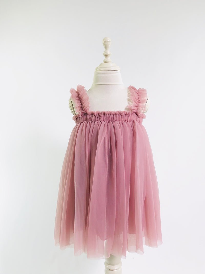 DOLLY by Le Petit Tom ® 2 WAY TUTU DRESS BEACH COVER UP MAUVE - Princess and the Pea