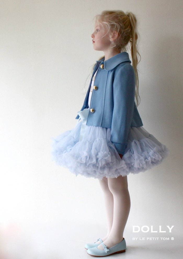 DOLLY BY LE PETIT TOM ® ALICE IN WONDERLAND PETTISKIRT LIGHT BLUE - Princess and the Pea