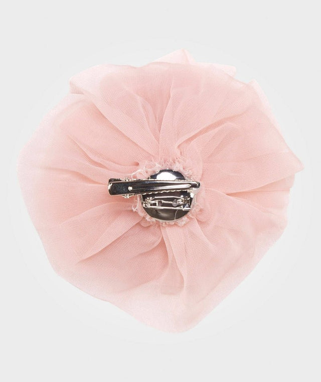 DOLLY by Le Petit Tom ® HAIR ROSETTE/ BROACH - Ballet Pink - Princess and the Pea