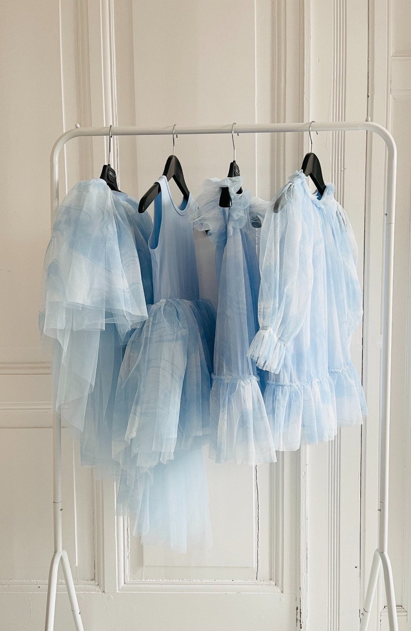 DOLLY® DREAMY HEAD IN THE CLOUDS DRESS blue clouds - Princess and the Pea