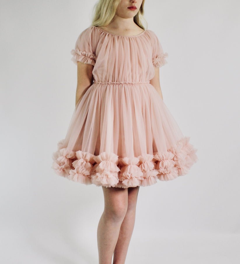 DOLLY Frilly Dress - Ballet Pink - Princess and the Pea