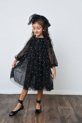 DOLLY Pearl Pierrot Tulle dress - Black - Princess and the Pea