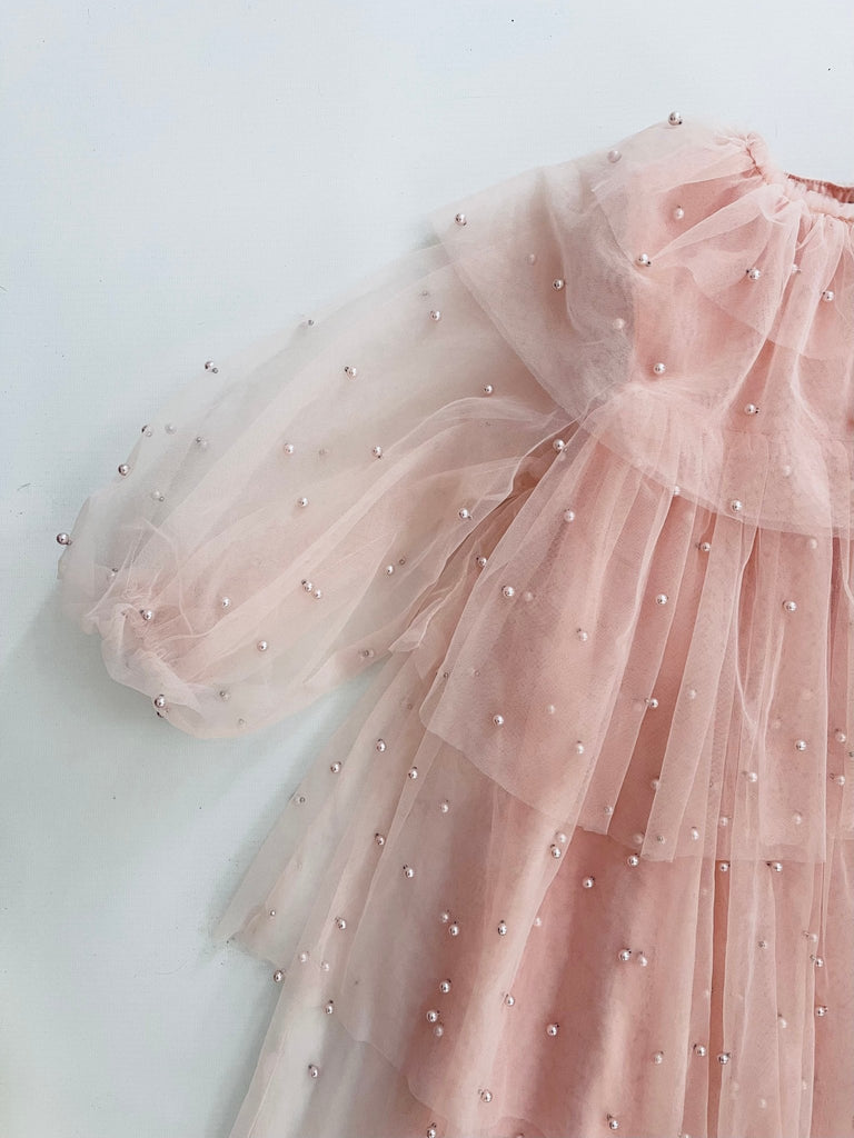 DOLLY Pearl Pierrot Tulle dress - dollypink - Princess and the Pea