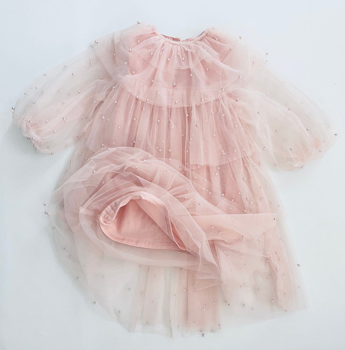 DOLLY Pearl Pierrot Tulle dress - dollypink - Princess and the Pea