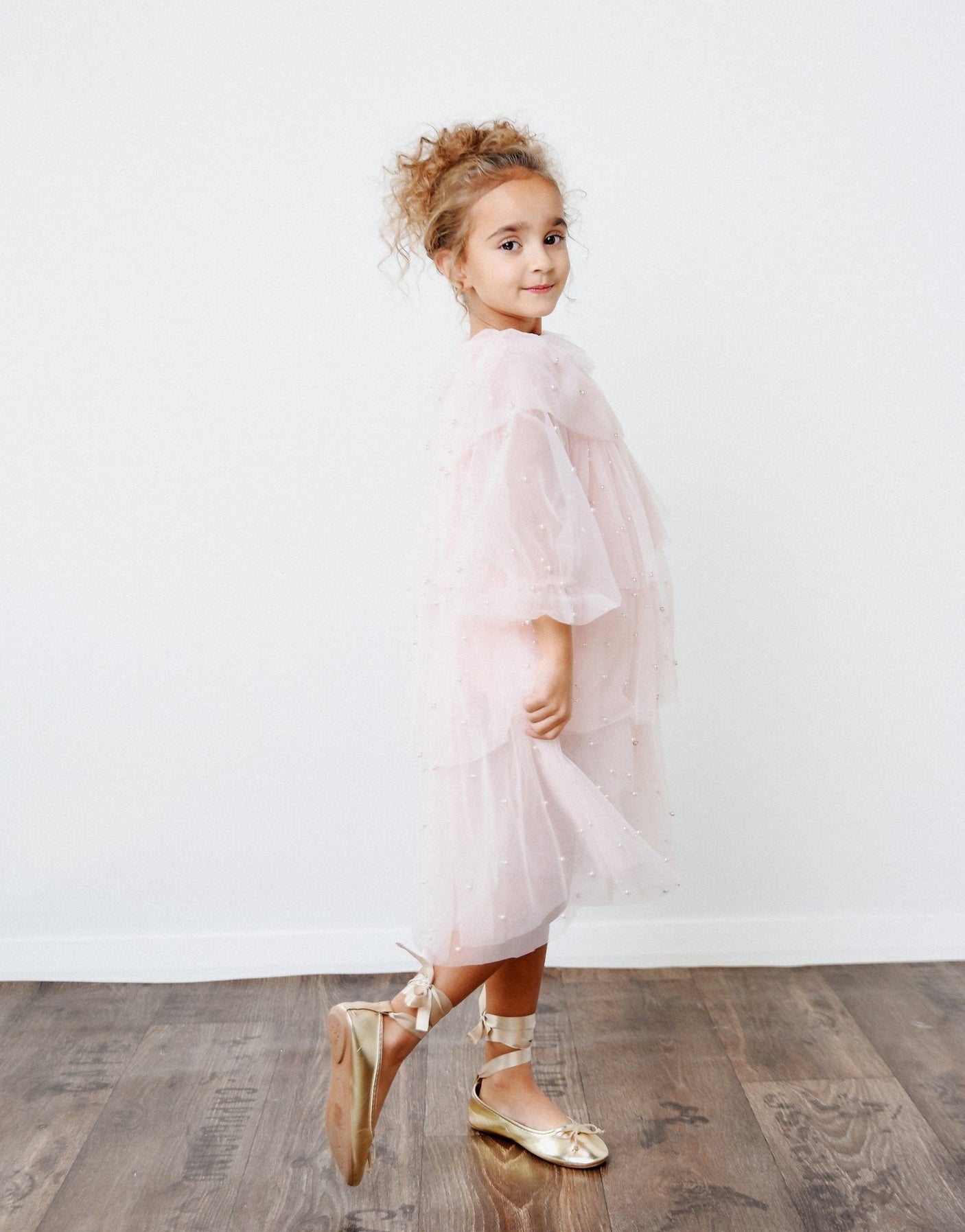 DOLLY Pearl Pierrot Tulle dress - dollypink - Princess and the Pea