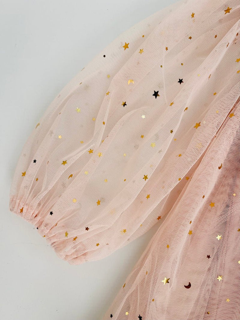 DOLLY® STARS & MOON ⭐️ 🌙 TULLE EMPRESS DRESS ballet pink - Princess and the Pea