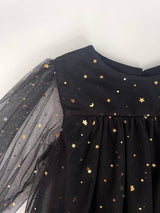 DOLLY® STARS & MOON ⭐️ 🌙 TULLE EMPRESS DRESS Black - Princess and the Pea