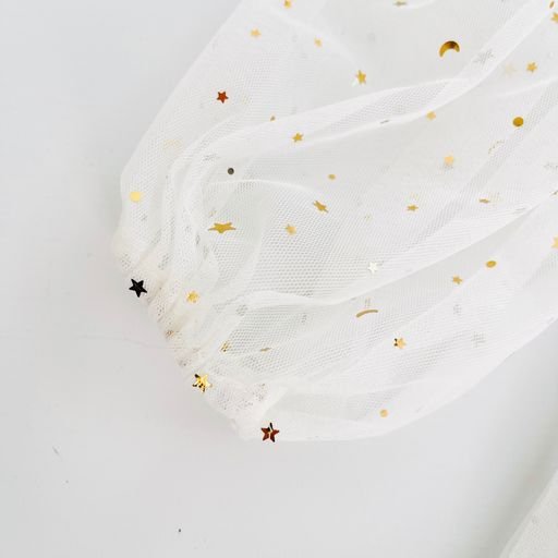 DOLLY® STARS & MOON ⭐️ 🌙 TULLE EMPRESS DRESS White - Princess and the Pea