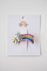 Emma Sparkle Rainbow Hairclip - Princess and the Pea