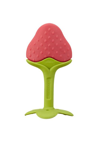 EZ GRIP TEETHER - STRAWBERRY - Princess and the Pea