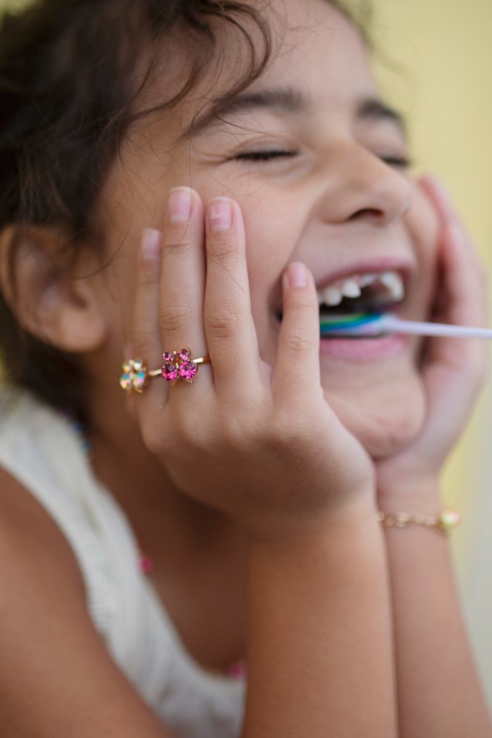 Great Pretenders - Boutique Butterfly Gem Rings - Princess and the Pea