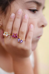 Great Pretenders - Boutique Butterfly Gem Rings - Princess and the Pea