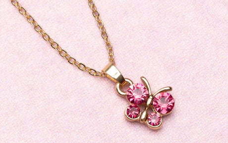 Great Pretenders - Boutique Butterfly Jewel Necklace - Princess and the Pea