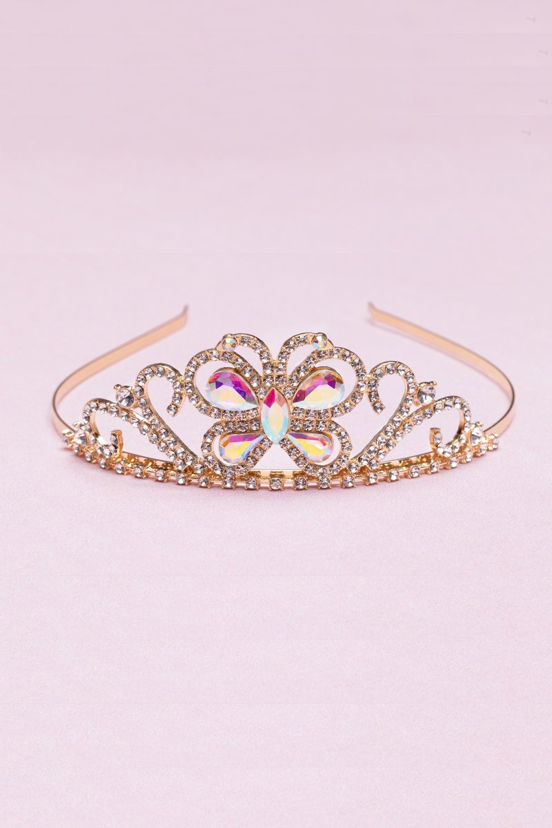 Great Pretenders - Boutique Butterfly Jewel Tiara - Princess and the Pea