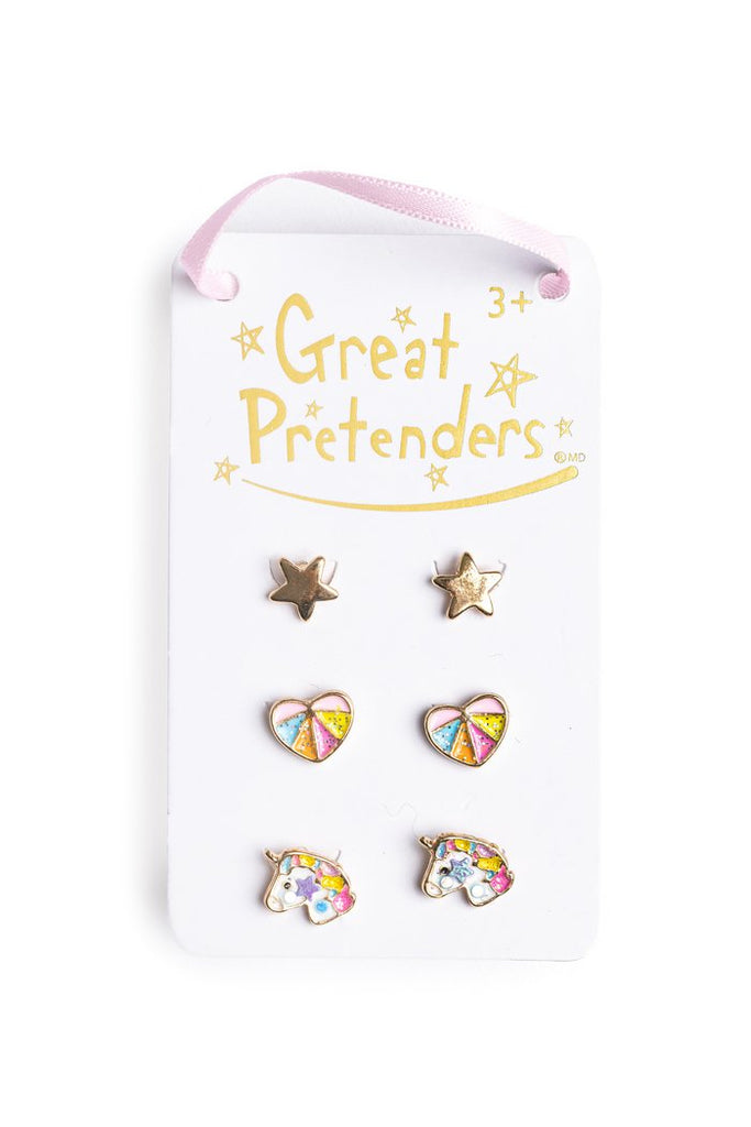 Great Pretenders - Boutique Cheerful Studded Earrings - Princess and the Pea