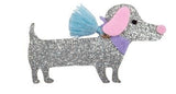 Great Pretenders - Boutique Dachshund Hairclips - Princess and the Pea