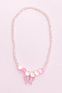 Great Pretenders - Boutique Holo Pink Crystal Necklace - Princess and the Pea