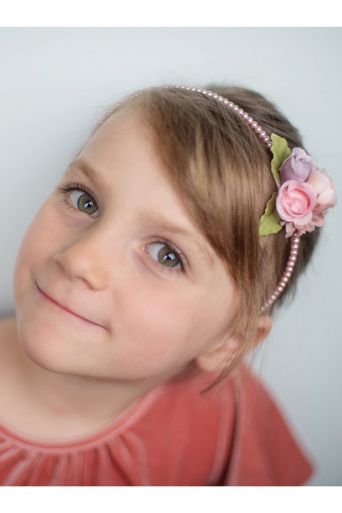 Great Pretenders -Boutique Pearls and Twirls Headband - Princess and the Pea