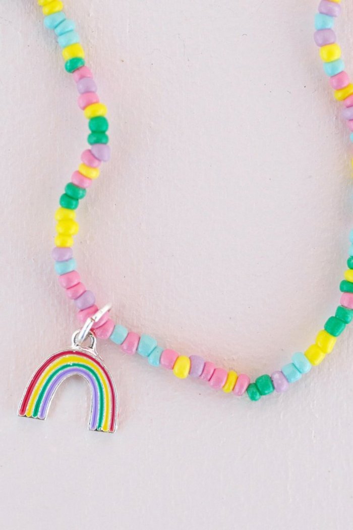 Great Pretenders - Boutique Rainbow Magic Necklace - Princess and the Pea