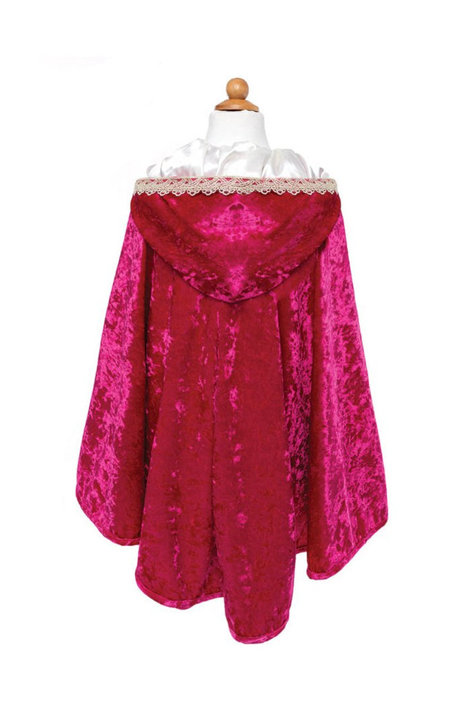 Great Pretenders - Deluxe Fuch Rose Princess Cape - Princess and the Pea