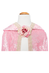 Great Pretenders - Deluxe Pink Rose Princess Cape - Princess and the Pea