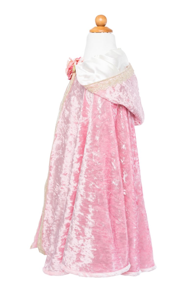 Great Pretenders - Deluxe Pink Rose Princess Cape - Princess and the Pea