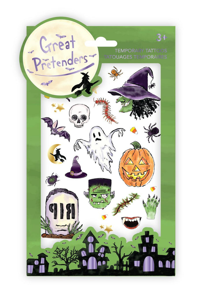 Great Pretenders - Halloween Tattoos - 18pc - Princess and the Pea