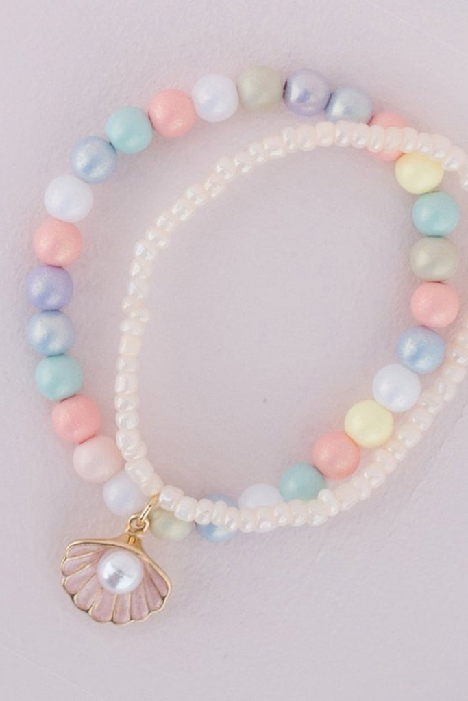 Great Pretenders - Pastel Shell Bracelet - Princess and the Pea