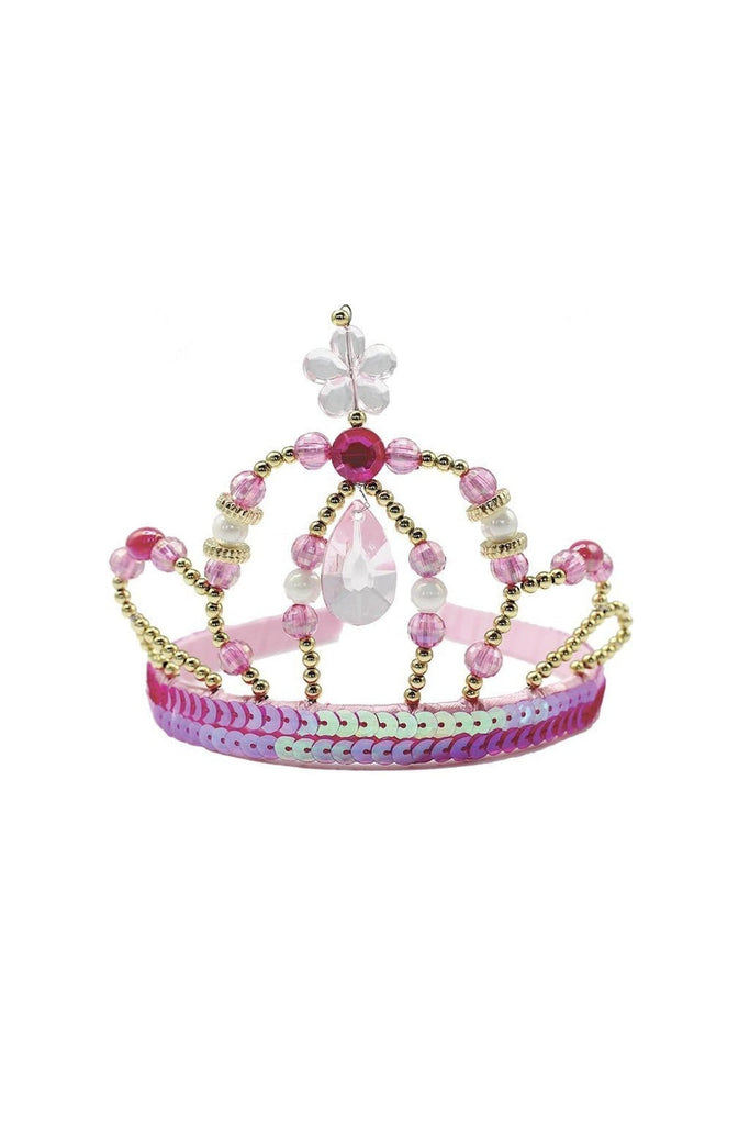 Great Pretenders - Pink & Gold Fairy Princess Tiara - Princess and the Pea