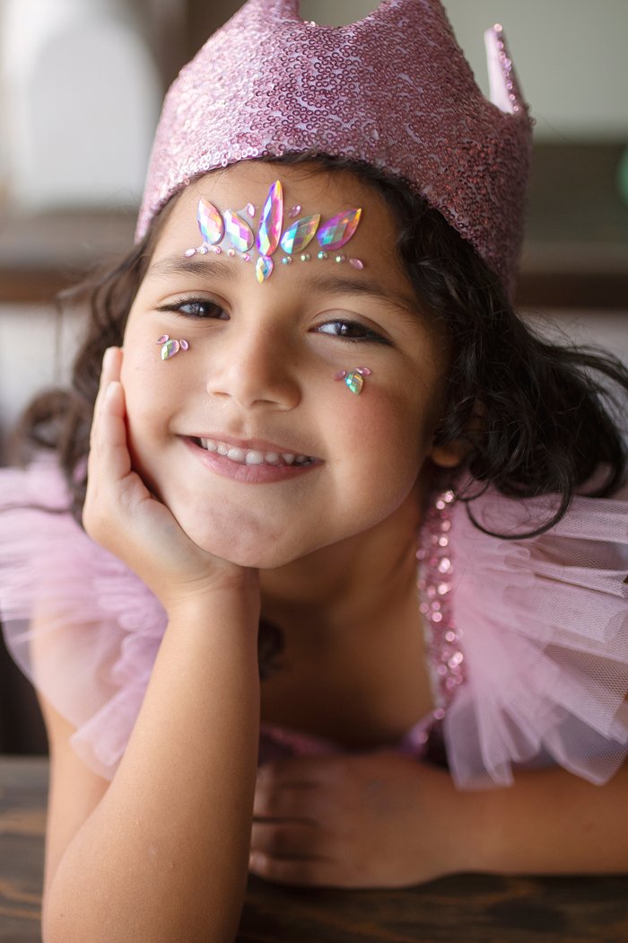 Great Pretenders - Pink Unicorn Face Crystals - Princess and the Pea