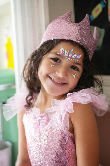 Great Pretenders - Pink Unicorn Face Crystals - Princess and the Pea