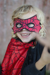 Great Pretenders - Reversible Spider Bat Cape and Mask - Princess and the Pea