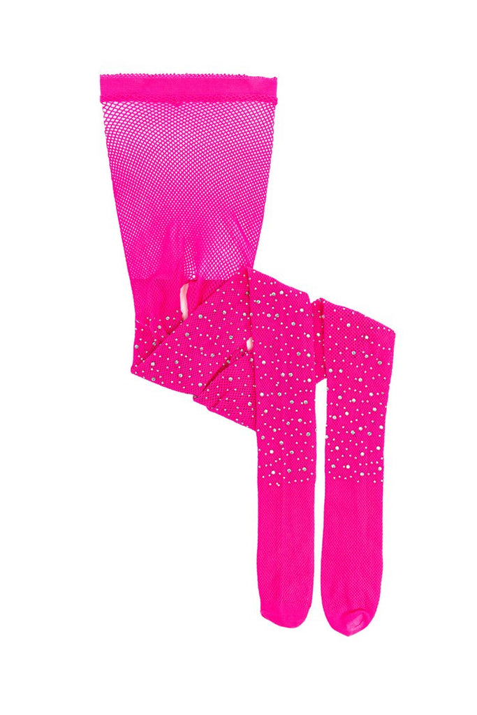Great Pretenders - Rhinestone Tights Hot Pink - Princess and the Pea