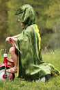 Great Pretenders - T-Rex Hooded Cape, Green - Princess and the Pea