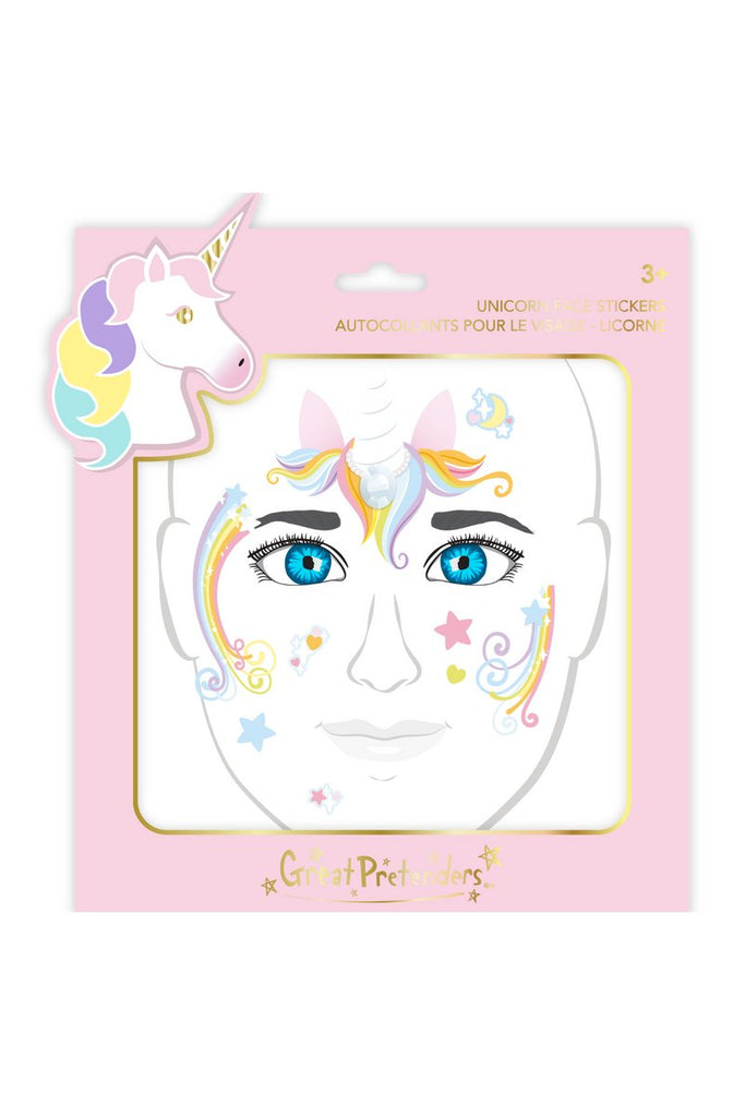 Great Pretenders - Unicorn Fairy Face Stickers - Princess and the Pea