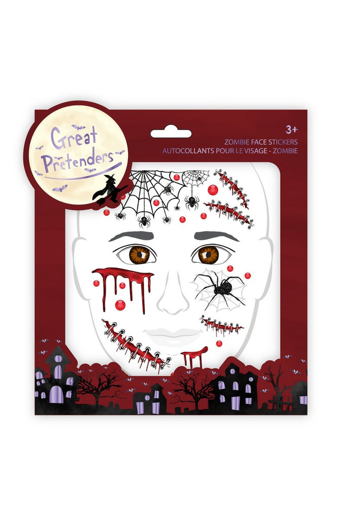 Great Pretenders - Zombie Face Stickers - Princess and the Pea