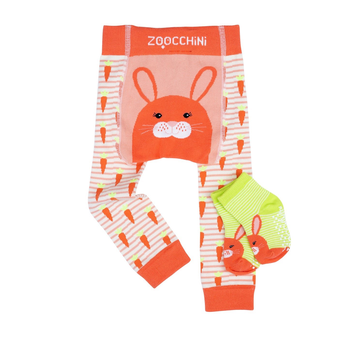 Grip+Easy Comfort Crawler Legging & Socks Set - Bella the Bunny – Princess  and the Pea