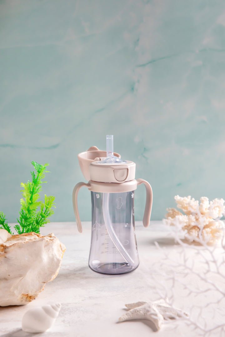Grosmimi PPSU Ocean Straw Cup (300 mL) - Princess and the Pea