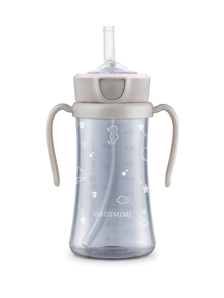Grosmimi PPSU Ocean Straw Cup (300 mL) - Princess and the Pea