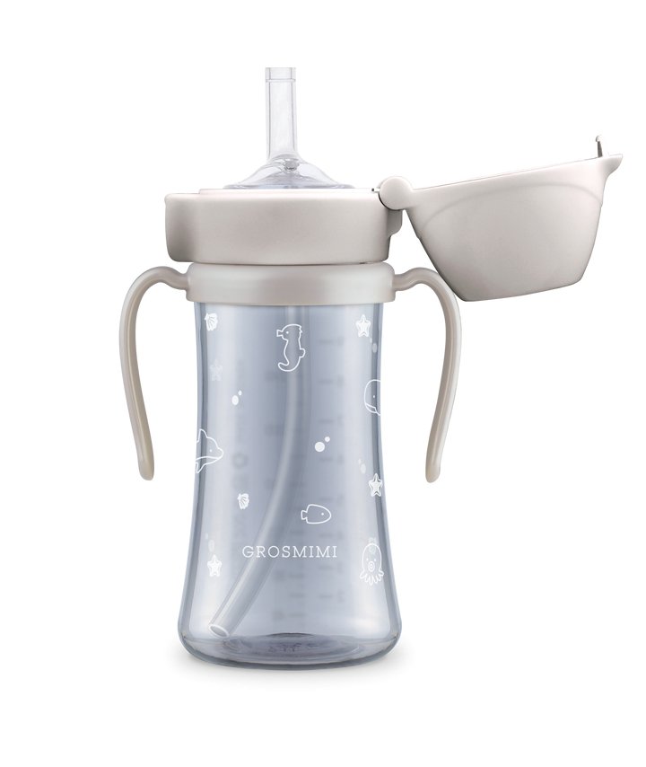 Grosmimi PPSU Ocean Straw Cup (300 mL) - Princess and the Pea